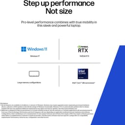 "HP ZBook 8 G1i Wolf Pro Security Edition Intel Core Ultra 7 255H Mobiel werkstation 35,6 cm (14"") WUXGA 32 GB DDR5-SDRAM 1 TB SSD Wi-Fi 7 (802.11be) Windows 11 Pro AI PC Zilver" — thumbnail 14