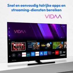 MEDION 108 cm (43 inch) QLED-tv (smart-tv, Dolby Vision HDR, VIDAA Store, Netflix, Prime Video, Disney+, DAZN, Paramount+, DTS X, Dolby Atmos, PVR, Bluetooth, MD 843600) — thumbnail 4