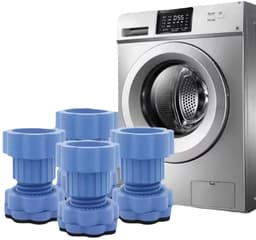 Antislipvoetjes voor wasmachines, 4-pack — thumbnail 1