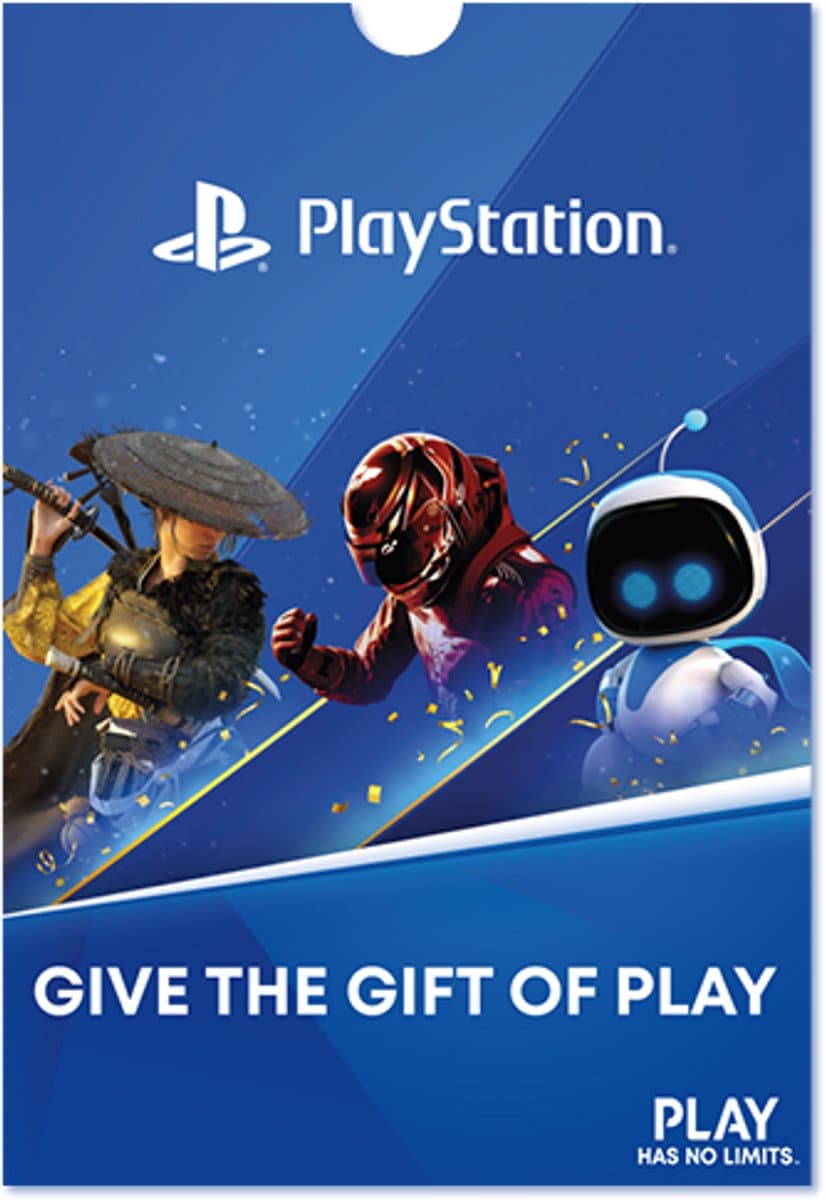 PlayStation Cadeaubon - Fysieke Giftcard - 100EUR - Nederland — afbeelding 1