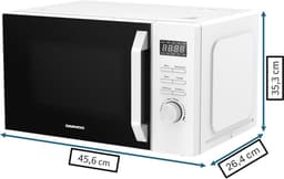 Solo Magnetron 20L 700W met Automatische Programma's en Timer - Wit — thumbnail 2
