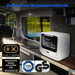 Lexium Mini Vaatwasser - Vrijstaande vaatwasser - Campingvaatwasser - Afwas - Afwasmachine - Vaatwasser - Handig - Makkelijk voor op de camping of thuis. — thumbnail 6