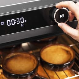 MMP® Stoomoven - Zwart - 60cm x 56cm x 52cm — thumbnail 4
