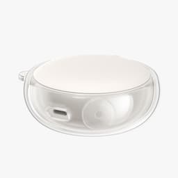 kwmobile Earphones Case for Anker Soundcore Sleep A20 Case - Clear TPU Silicone Earbuds Cover - Transparent — thumbnail 6