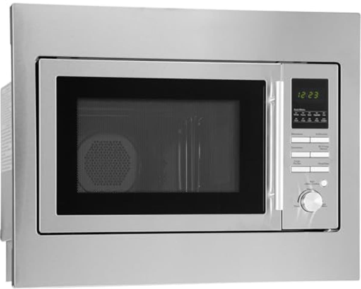 Inbouw magnetron 3in1 met grill en convectie - 25 liter - 10 automatische programma's - Roestvrij staal - 900 watt — afbeelding 1