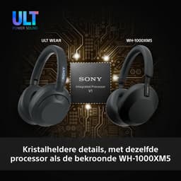 Sony ULT Wear - Draadloze Noise Cancelling koptelefoon met ULT Power Sound - Off White — thumbnail 3