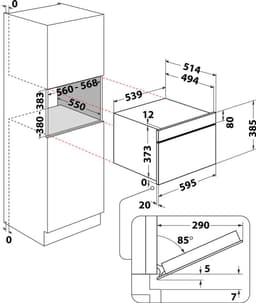 Whirlpool W9MD260IXL Inbouwmagnetron — thumbnail 11