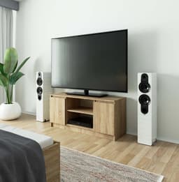 AKORD Furniture Factory OP0LRTVDAB001, Eiken, 2 schappen, Mat, 2 deur(en), 400 mm, 1200 mm — thumbnail 4