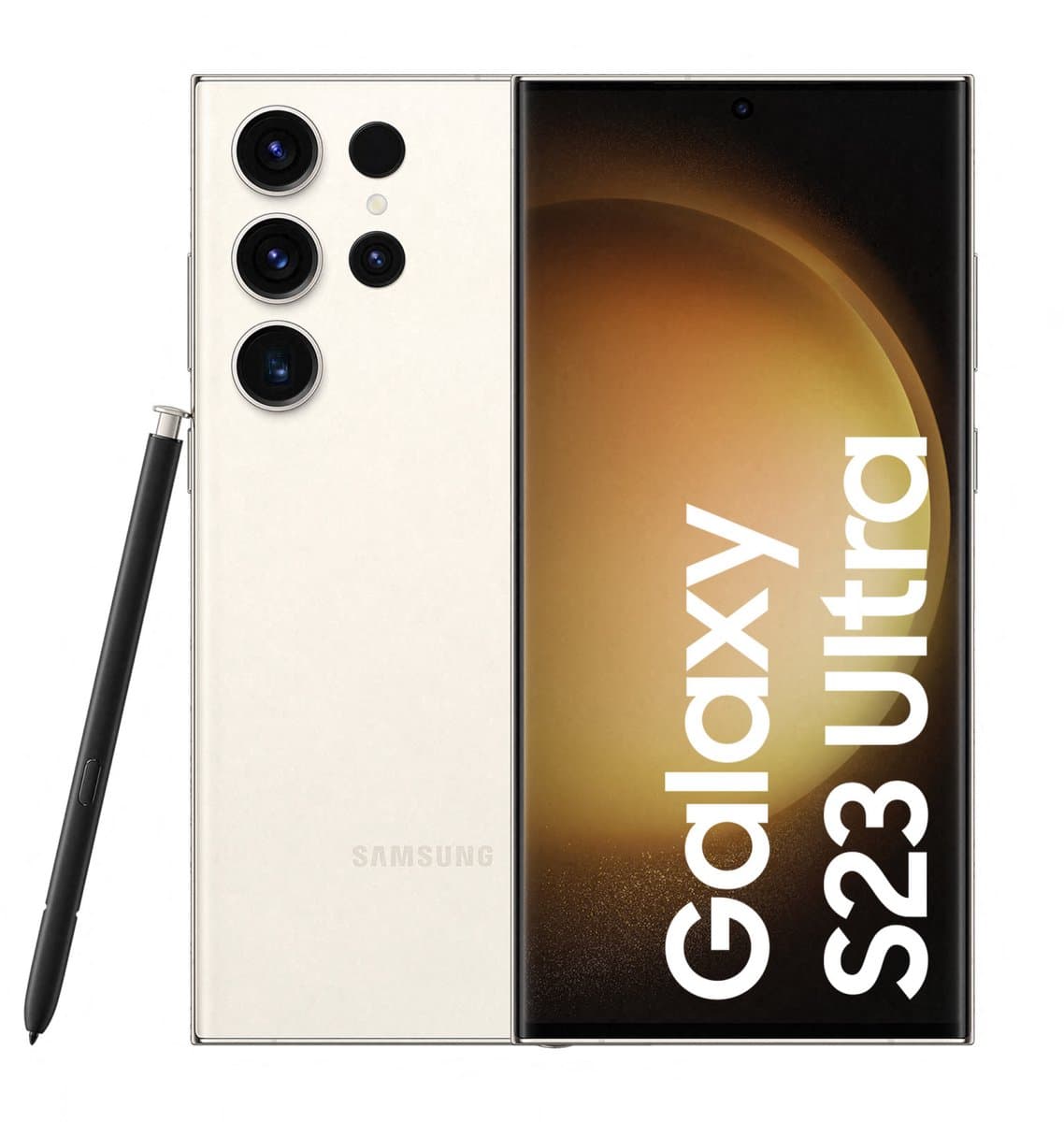 Samsung Galaxy S23 Ultra 5G - 256GB - Cream — afbeelding 1