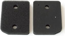 3stuks - Filter spons foam van condensor wasdroger alternatief geschikt voor droger Miele - 210 x 155 x 30 mm — thumbnail 5