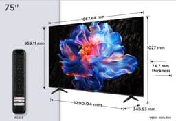 TCL 75P69K - 75 inch - 4K LED - 2025 - Smart TV — thumbnail 8