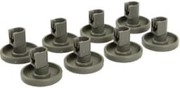 Vaatwasserwielen - Universeel vaatwasser wiel van onderkorf - Geschikt voor AEG Favorit, Privileg, Zanussi Accessoires voor bovenste onderste rekwielen - 8 stuks - 40 mm — thumbnail 2
