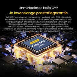 Blackview BV9300 Pro - Robuuste Smartphone - 24GB RAM - 256GB - 15080mAh - 120Hz 6.7" FHD - Dual 4G LTE - 64MP+32MP - IP68 Waterdicht - 1.32" Achterkant Dsiplay - NFC - GPS - Groen — thumbnail 12