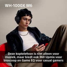 Sony WH-1000XM6 - Draadloze koptelefoon met Noise Cancelling - Blauw — thumbnail 15