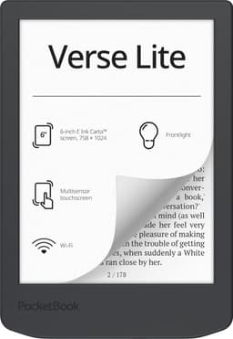 Pocketbook e-reader - Verse Lite - Midnight Grey — thumbnail 6