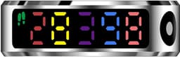 WizBay Premium Select® Smart Ring Color LED Zilver - Maat 10 - Hartslag Slaap Zuurstof - Gesture - Multi Sport Modi — thumbnail 4