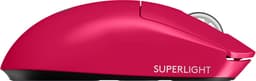 Logitech G Pro X Superlight 2 - Draadloze Gaming Muis - Lightspeed - Magenta — thumbnail 13
