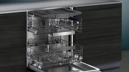 SIEMENS SN95EX11CE iQ500 volledig geïntegreerde vaatwasser - 14 couverts - Inductie - L60cm - 42dB - Klasse B - Staal/RVS — thumbnail 3