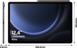 Samsung Galaxy Tab S9 FE Plus - WiFi - 256GB - Gray — thumbnail 13
