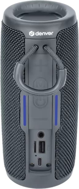 Denver Bluetooth Speaker Draadloos - Muziek Box - AUX - BTV150 - Grijs — thumbnail 6