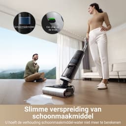 Dreame H14 Pro Draadloze Nat- en Droogzuiger – Automatisch zelfreinigend – Tot 60 min autonomie – LED-weergave & vuildetectie – Voor harde vloeren & huisdieren — thumbnail 17