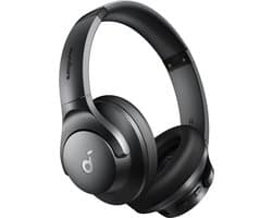 soundcore van Anker Q20i-hoofdtelefoon met hybride actieve ruisonderdrukking, bluetoothoordoppen, speelduur van 40 u, Hi-Res Audio, veel bas, appinstellingen, transparantiemodus, ideaal voor op reis