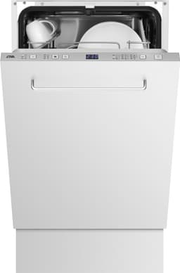 ETNA VW47SM - Vaatwasser volledig geintegreerd (45 cm) - 9 Programma's - 9 Couverts - Digitaal display - Aquastop - RVS bedieningspaneel — thumbnail 1