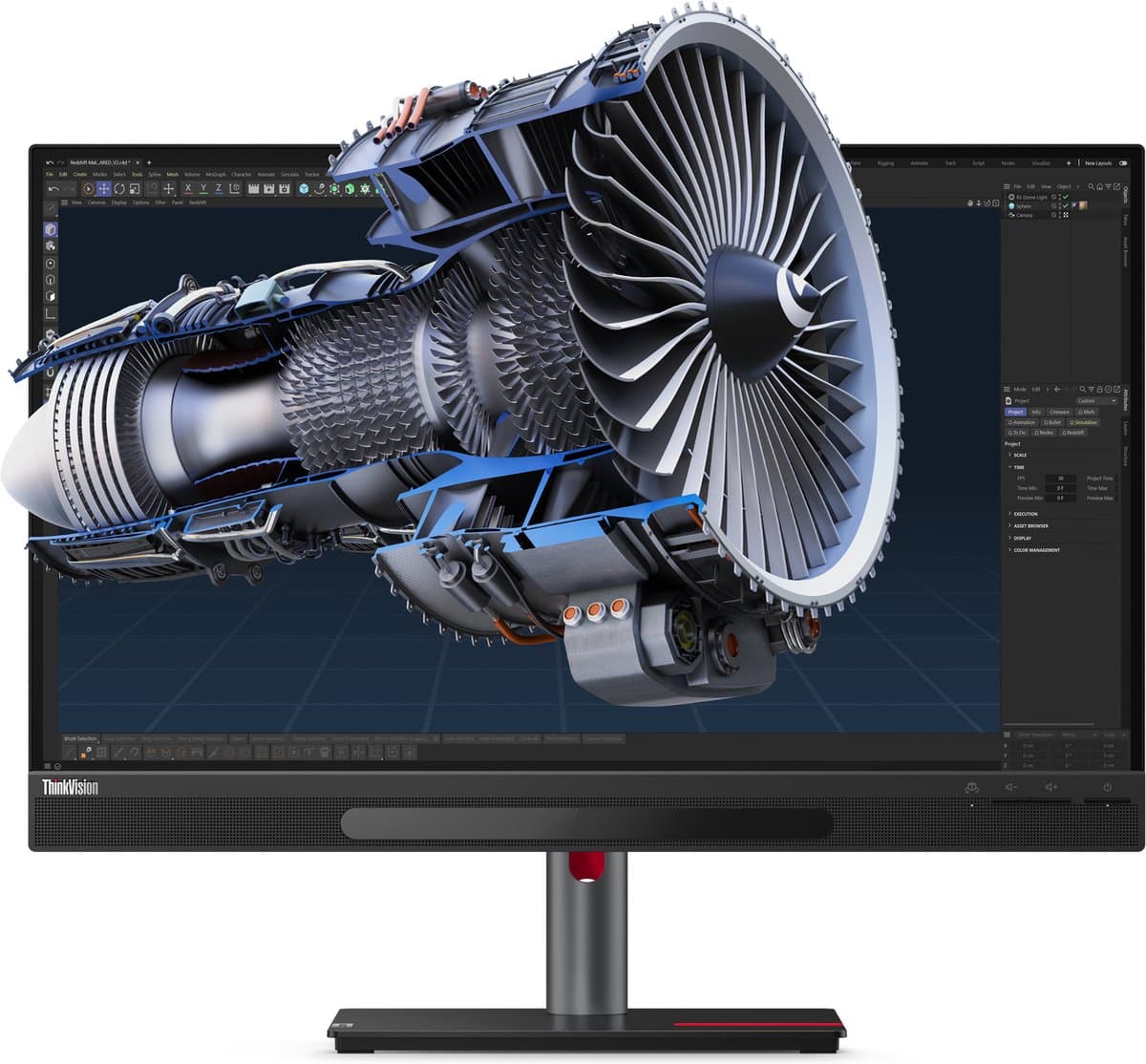 Monitor Lenovo 63F1UAT3EU — afbeelding 1