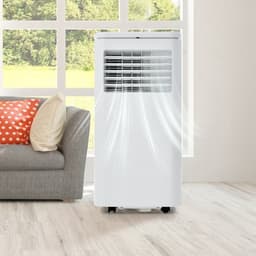 Mobiele airconditioner 9000 BTU/u, 2,5 kW. Luchtontvochtiger, met afzuigfunctie, afstandsbediening/APP-bediening/3 bedrijfsmodi/voor ruimtes tot 100 m³, 24-uurs timer. Energie-efficiëntieklasse A — thumbnail 14