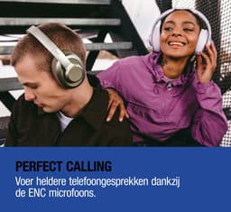 Fresh 'n Rebel Clam Ace 2 – Draadloze Bluetooth Koptelefoon met Active Noise Cancelling – 100+ uur Speeltijd - Met volume wiel - True Blue — thumbnail 12