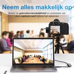 Qost - Capture Card HD - Video / Game Capture - 1080P HD - HDMI naar USB-A / USB-C - Cam Link - Video Grabber - Streamen — thumbnail 7