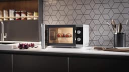 Magnetron met grill 800W en 1000W – 5 standen, ontdooifunctie, compact design — thumbnail 11
