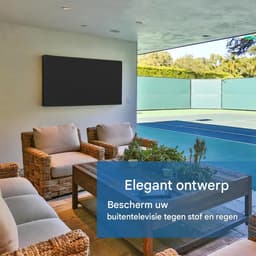 QTTVBTNA -Waterdichte TV Hoes 40–42 inch – 600D Oxford Stof met PVC-Coating – Weerbestendige Bescherming voor Buiten TV’s — thumbnail 5