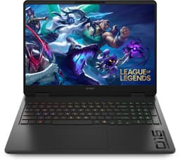 HP OMEN 16‑ap0070nd - 16.0" - 2560 x 1600 WQXGA - AMD Ryzen™ 9 8940HX - 32 GB DDR5 - 1 TB SSD - NVIDIA GeForce RTX 5070 - Wi‑Fi 6 - Windows 11 Home - Qwerty - Zwart — thumbnail 1