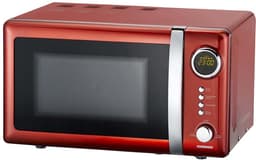 Melissa Vrijstaande Solo-Magnetron - 20 liter - 700W - Retro - 16330109 - Rood — thumbnail 2