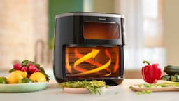Philips 3000 Series Airfryer XL - HD9257/80 - Kijkvenster - 5.6L - Tot 5 Personen - Zwart — thumbnail 9