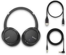 Sony WH-CH700N - Draadloze Bluetooth over-ear koptelefoon met Noise Cancelling - Zwart — thumbnail 4