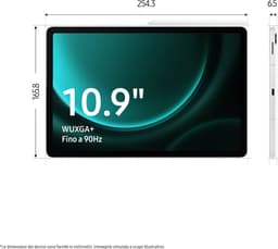 Samsung Galaxy Tab S9 FE - 5G - 128GB - Gray — thumbnail 10