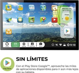 ORDISSIMO ART0418 tablet 4G 64 GB 25,6 cm (10.1") 4 GB Wi-Fi 5 (802.11ac) Android 10 Zwart — thumbnail 4