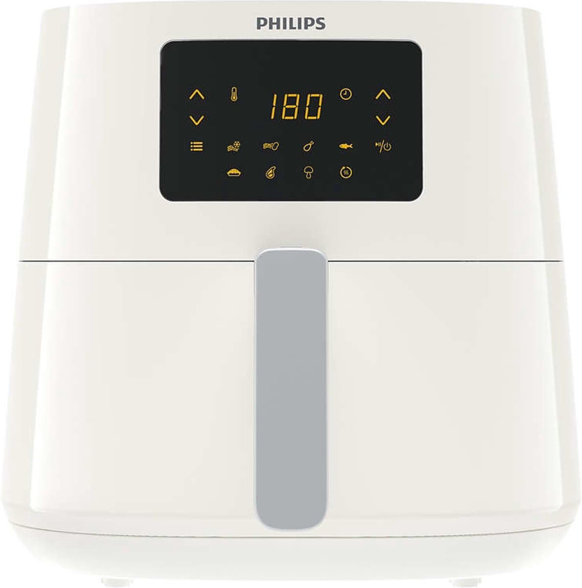 Philips 3000 series HD9270/00 friteuse Enkel 6,2 l 2000 W Heteluchtfriteuse Zilver, Wit — afbeelding 1