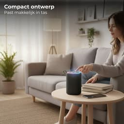 Lomera Bluetooth Speaker - Draadloze Speaker - Draagbare Bluetooth Speaker - Bluetooth Luidspreker - Draagbare Speaker - Mini Bluetooth Speaker - Bluetooth Speaker RGB - Bluetooth Speaker met RGB Verlichting — thumbnail 4