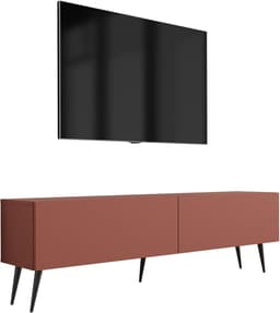 Tv-meubel - Dressoir Media Console - Woonkamer Inrichting - Push-to-open Systeem - 140 x 52 x 32 cm — thumbnail 1
