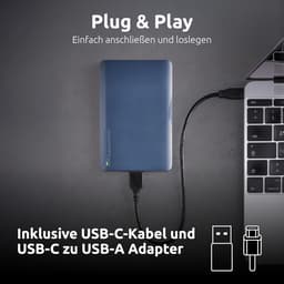 Draagbare Externe Harde Schijf 2 TB USB 3.2 voor PC en Mac — thumbnail 7