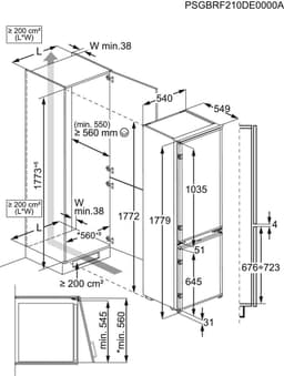 Electrolux ENS5LE18S Ingebouwd 271 l Wit — thumbnail 12