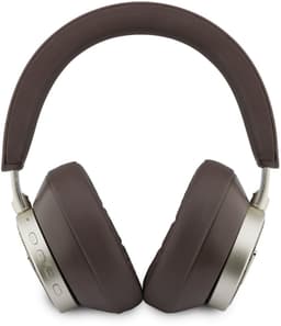 Guess Bluetooth Koptelefoon - ENC - PU Leather met opbergdoos - 4G Triangle Logo - Bruin — thumbnail 5