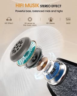 RFWR® Draadloze Slaap Hoofdtelefoon met HD Geluid en Comfortabele Hoofdband — thumbnail 3