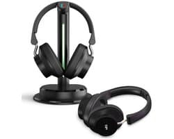 CGV PRELUDE 3 DUO Headset Bedraad en draadloos Hoofdband Zwart