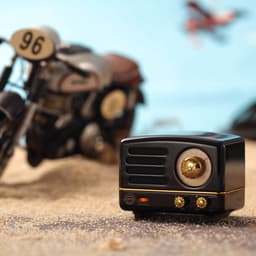 MUZEN OTR Metal - Draagbare FM-radio Bluetooth luidspreker - Zwart — thumbnail 6