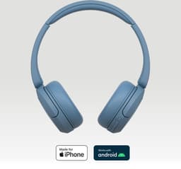 Sony WH-CH520 - Draadloze on-ear koptelefoon - Blauw — thumbnail 5