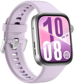 HUAWEI WATCH FIT 4 - Paars Fluoroelastomeer Horlogeband - Ultra slank design | Geavanceerde sportmodi | Tot 10 dagen batterijduur | Compatibel met iOS & Android — thumbnail 2